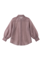 The Gray Tree Embroidered Organza Shirt