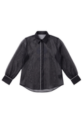 The Noir 'Tree of Life' Organza Shirt