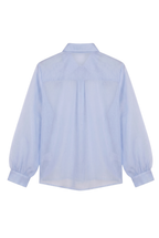 The Azure 'Amour' Organza Shirt