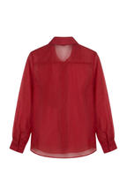 The Ruby Bloom Organza Shirt