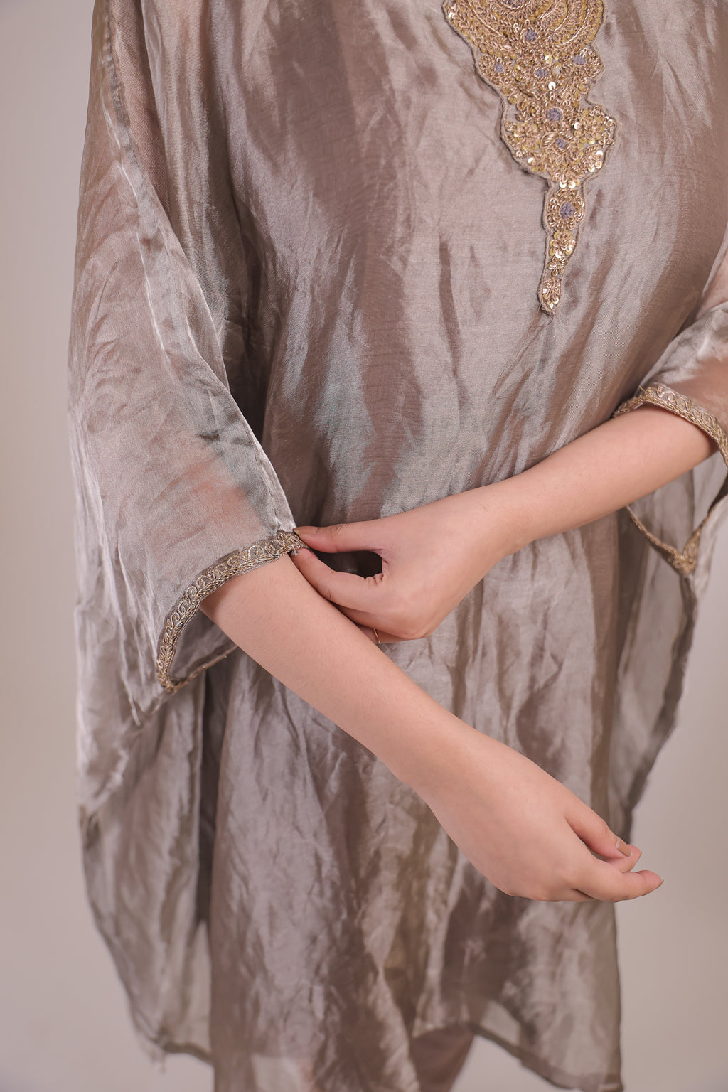 Tissue Kaftan Set