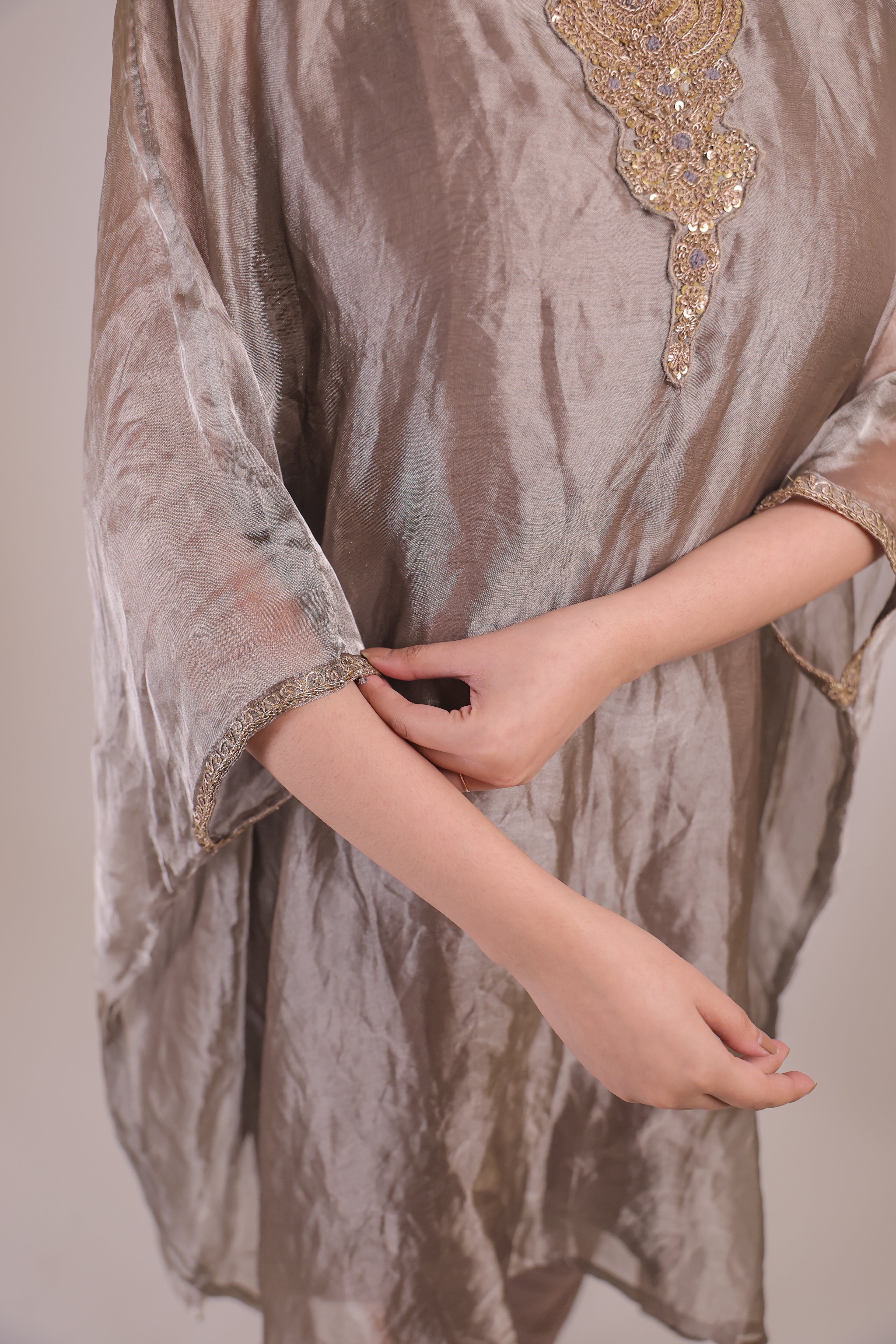 Tissue Kaftan Set
